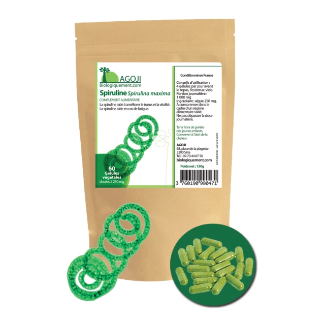 Gélules de Spiruline